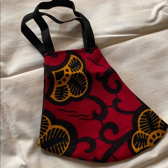 Authentic African Print Face Mask - Picture 2 of 4